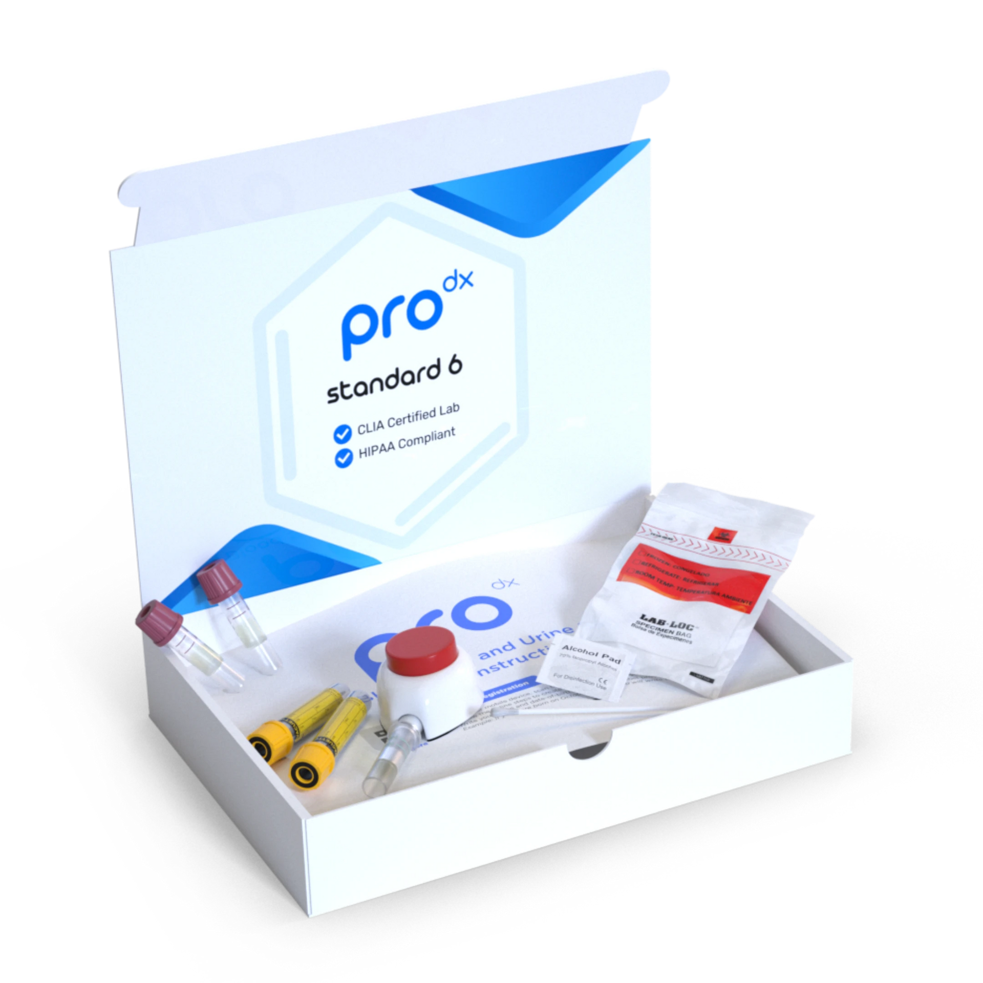 Standard 6 At-Home STD Test | 6-Panel Kit – ProDx Health